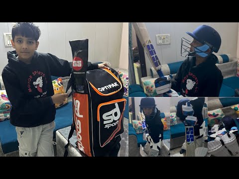 Cricket Kit unboxing and review l Best Cricket Kit Under ₹5000🔥l SS Cricket Kit 🏏