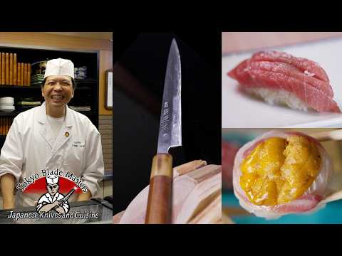 TOKYO BLADE MASTER Ep 1. Tokyo's Sushi Chefs Take Pride in Their Meticulously Crafted Knives #sushi