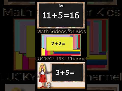 Addition & Subtraction. Math for Kindergarten, 1st, 2nd, 3rd Grade.