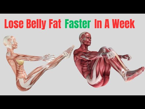 6 Easy Exercises To Lose Belly Fat At Home For Beginners