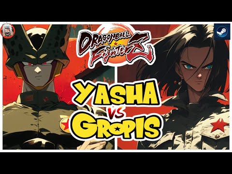 DBFZ Gropis vs Yasha (Baby2, Cell, Frieza) vs (GogetaSSB, Vegito, A17) 1.38