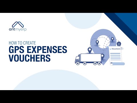 Create GPS Expense Voucher | Finance Module | AntMyERP- English