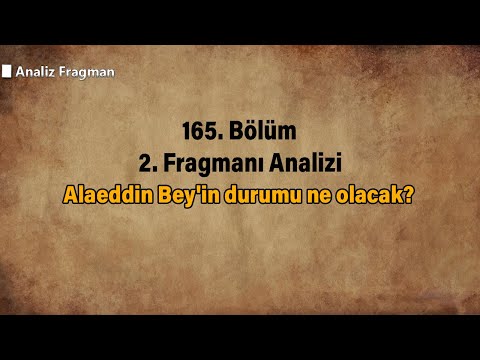 Alaeddin Bey'in durumu ne olacak?