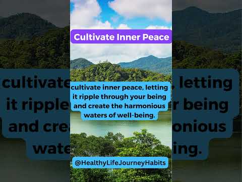 Cultivate Inner Peace  #motivation #innerstrength