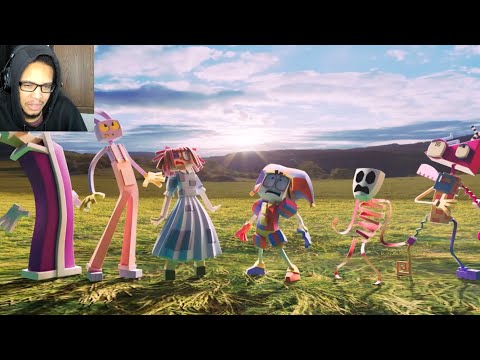 WACKY WORLD 2 - "Happy Place" - Digital Circus Music Video [Version B] REACTION