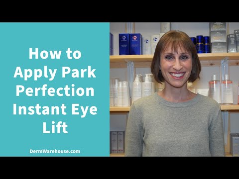 How to Apply Park Perfection Instant Eye Lift