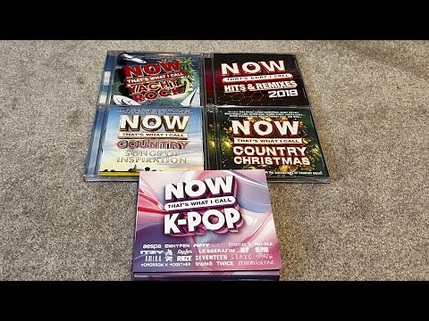 BIG NOW CD Collection Update Video For 5/22/2024. (Includes NOW K-POP)