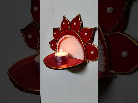 Diwali Decoration Ideas I DIY Diya Crafts I Diya Wall Hanging Crafts #shorts #diwali #trending #diy