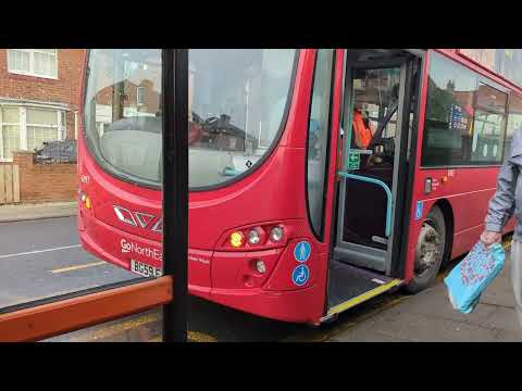 Go North East 6197 Getting Ready To Fit A New Mirror After It Clobbered The Prospect Ave North Bus🚏!