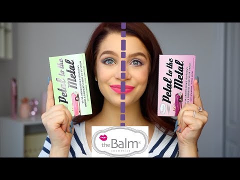 The Balm Petal To The Metal Review Swatches + Tutorial