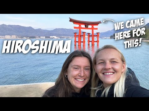 24 hours in Hiroshima! (Miyajimacho’s Floating Torii Gate) 🇯🇵