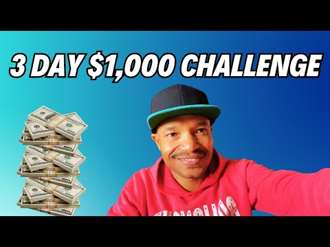 3 Day Money Challenge | I Just Received A $1000 For Fun