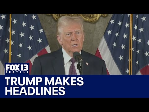 Trump makes headlines ahead of White House return | FOX 13 Seattle