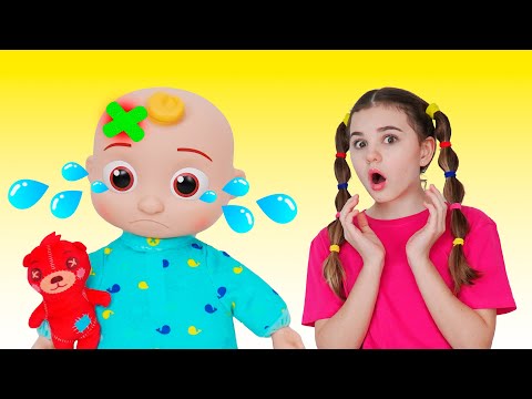 The Boo Boo with Cocomelon Doll - Kids Songs