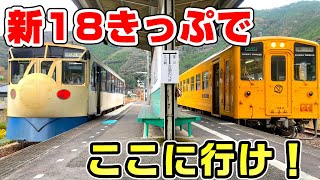 【青春18きっぷ】今季から変化した18きっぷを最速利用