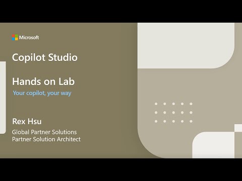 Copilot Studio 實戰教學