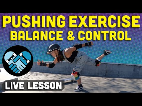 PRO TIPS & Exercises for PUSHING a skateboard