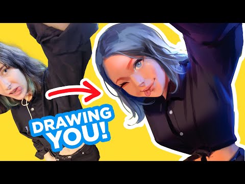 DRAWING MY SUBSCRIBERS!! | Quick Portraits Tutorial!