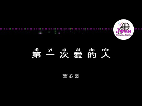 王心凌 《第一次爱的人》 Pinyin Karaoke Version Instrumental Music 拼音卡拉OK伴奏 KTV with Pinyin Lyrics 4k