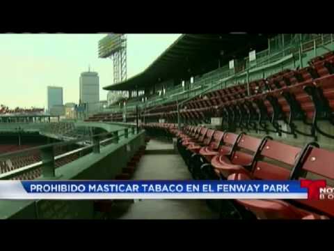 Prohibido mascar tabaco en Fenway