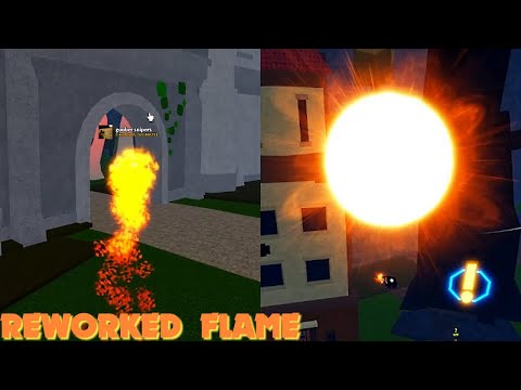 [Blox Fruits] Reworked Flame v1 Showcase