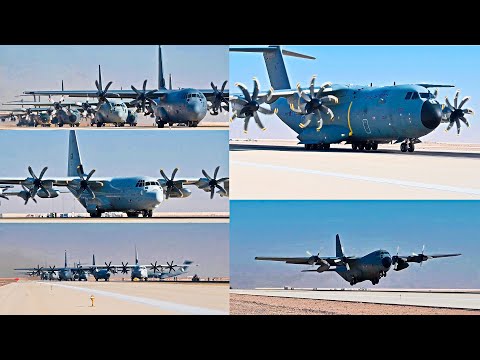 MASSIVE Elephant Walk 2024 Takes Off with TUWAIQ-4 Aircraft Line Up!