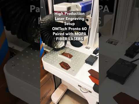 OMTech Pronto 60 CO2 Laser Omtech MOPA Fiber Lasers