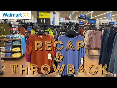 😍ALL OF THE WALMART CLEARANCE DEALS THIS PAST WEEK‼️WALMART SHOP WITH ME | WALMART WOMEN’S CLOTHES