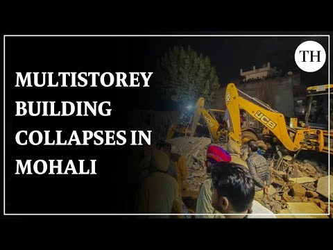 Multi storey building collapses in Mohali