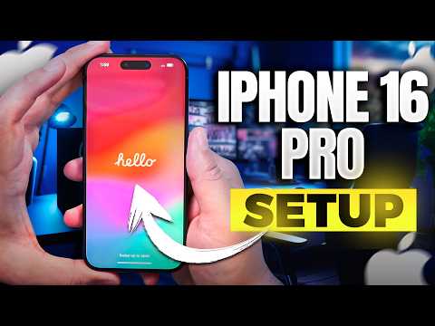 How to Setup iPhone 16 Pro - Unboxing and Setup