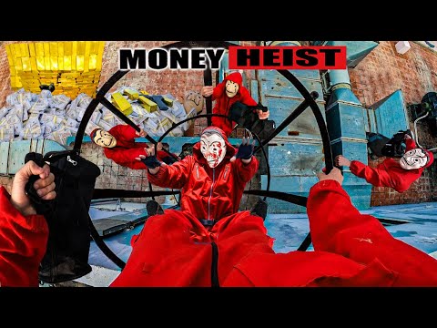 PARKOUR VS MONEY HEIST: Police betray, help bad guys trade goods and escape successfully | Epic POV