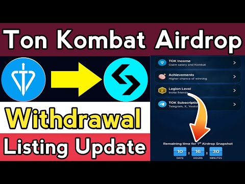 Ton Kombat Listing || Ton Kombat Airdrop listing || Ton Kombat Airdrop update || Ton Kombat Airdrop