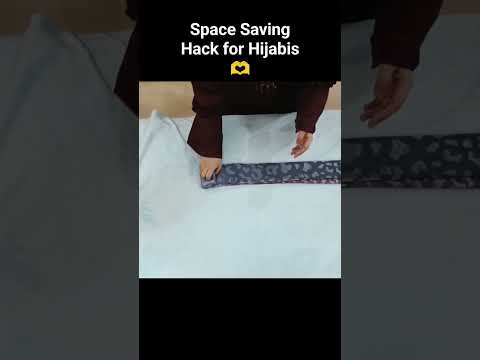 Hijab Folding Idea 🫶 #ytshorts #trending #shortsvideo #motivational #easy #hack #hijab #hijabi