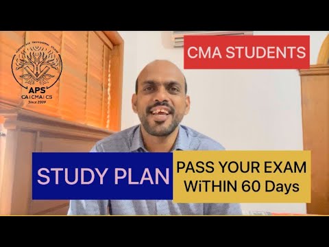 CMA CA CS students | നല്ല ഒരു STUDY PLAN എങ്ങനെ ഉണ്ടാക്കാം? PART 1