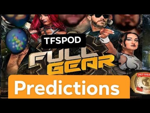 THE Randomizer AEW FULL GEAR 2024 predictions