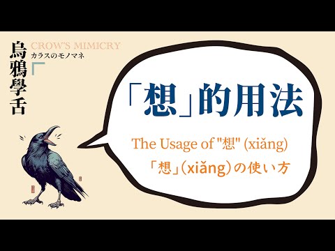 想的用法 / The Usage of 想(xiǎng) / 想の使い方