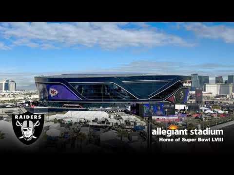 Allegiant Stadium - Time-Travel Time-Lapse from Las Vegas