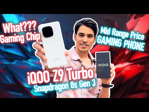 iQOO Z9 Turbo Unboxing & Full review with Gaming Test | Mid-Range Price |Gaming Beast with Low Price