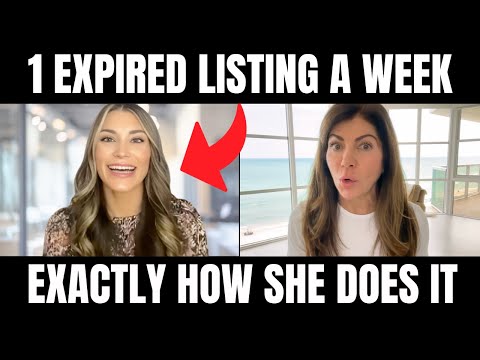 Brand NEW Realtor Shares How She Gets 1 Expired Listing A Week!