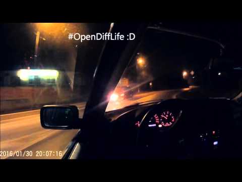 BMW 328i e36 - Night Drive ONBOARD (in HD)