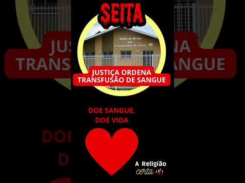 Testemunhas de Jeová e O Sangue #areligiaocerta