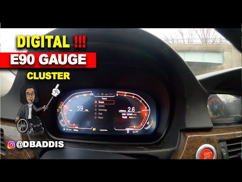 Retrofitting Your E90 With A Digital Gauge Cluster