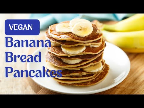 Easy Vegan Banana Pancakes!