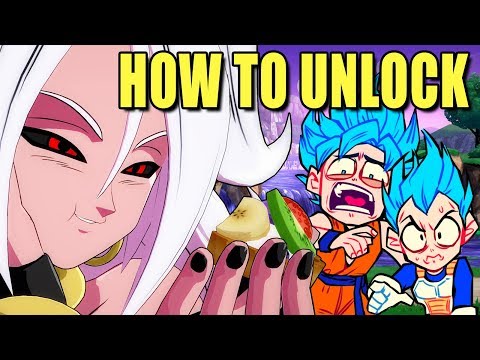 DBFZ - How To Unlock Majin Android 21, SSB Goku & SSB Vegeta