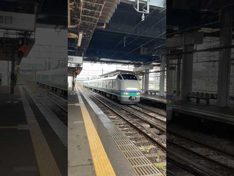 特急しらゆき　直江津駅入線