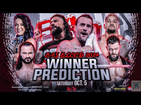 WWE Bad Blood 2024 - Winners Prediction | Bad Blood 2024 Match Card & Winners Prediction HD