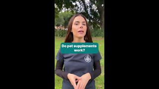 Do Pet Supplements Work With Dr Olivia