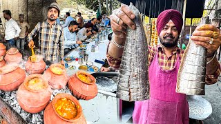 Best Non Veg Street Food In Punjab | Desi Mutton & Chicken,Champaran Meat & Fish | Street Food India