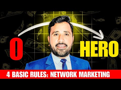 How To get Success Quickly | Secret Recipe of Network Marketing | 4 Basic Rules In