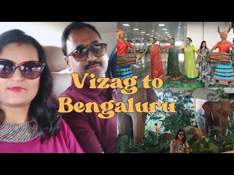 Vizag to Bengaluru our flight ✈️ journey  vlog#vizagairport #vlogs